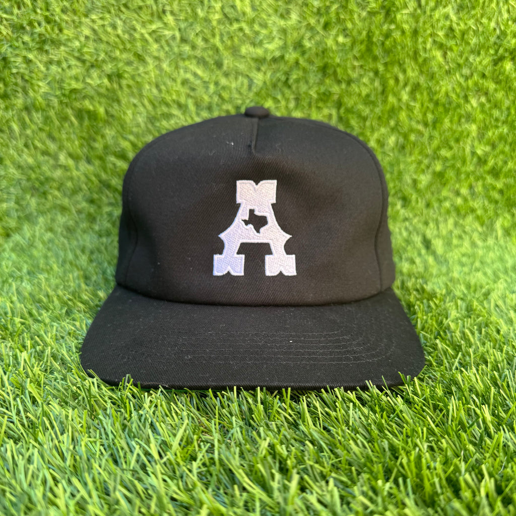 Classic "A" Snapback - Black