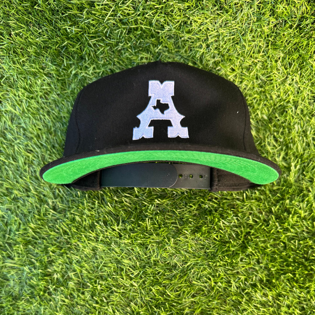 Classic "A" Snapback - Black