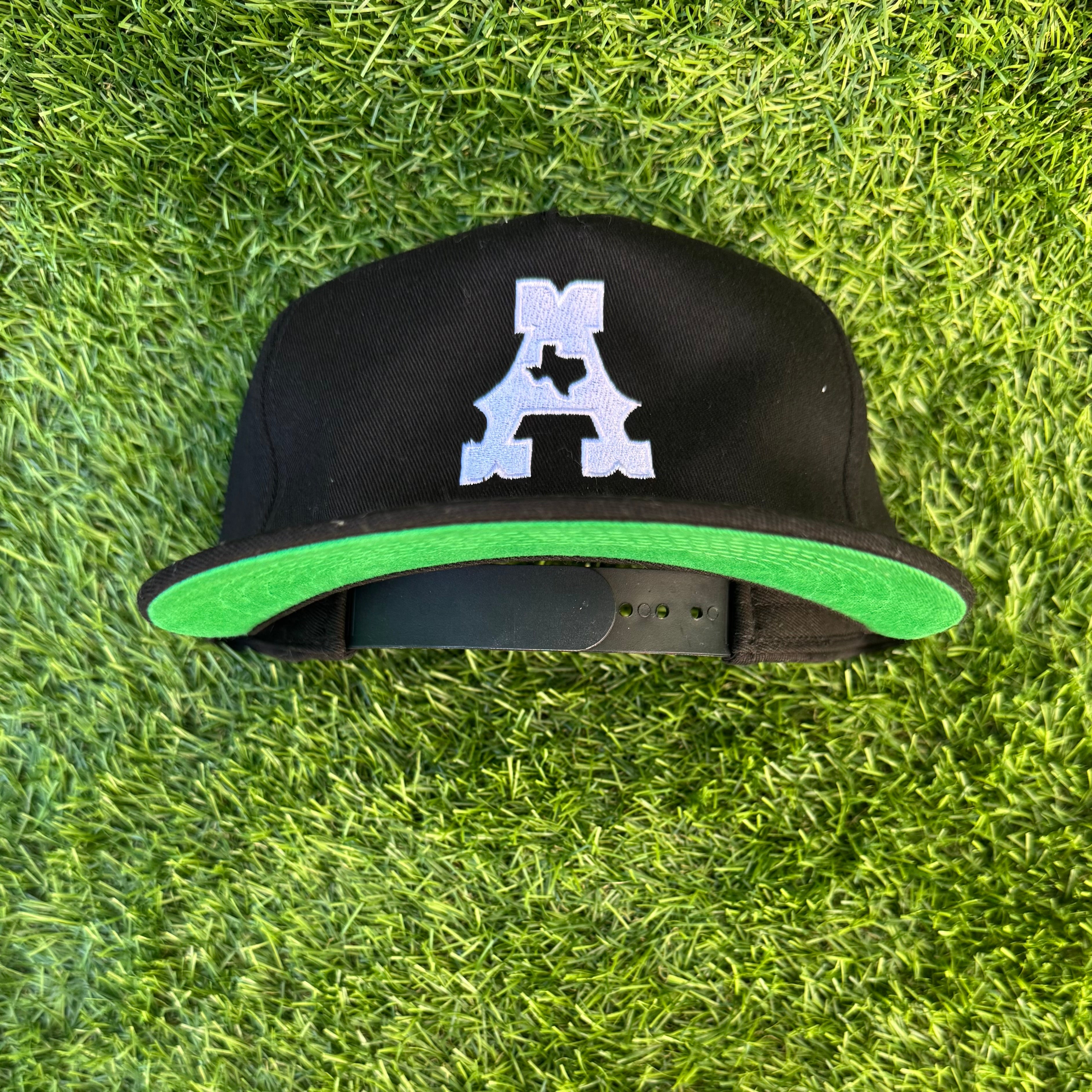 Classic "A" Snapback - Black