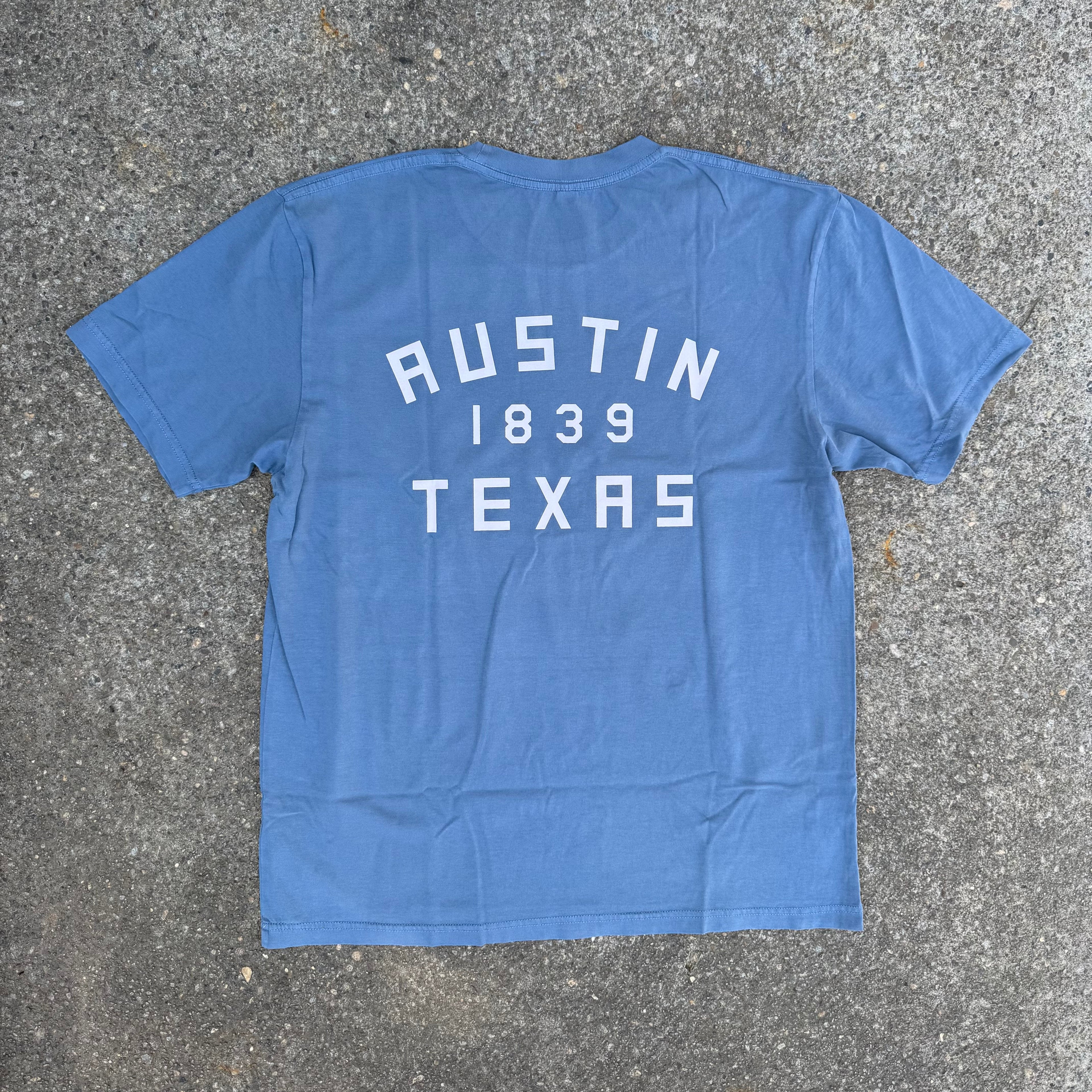 Classic "A" T-Shirt - Washed Blue