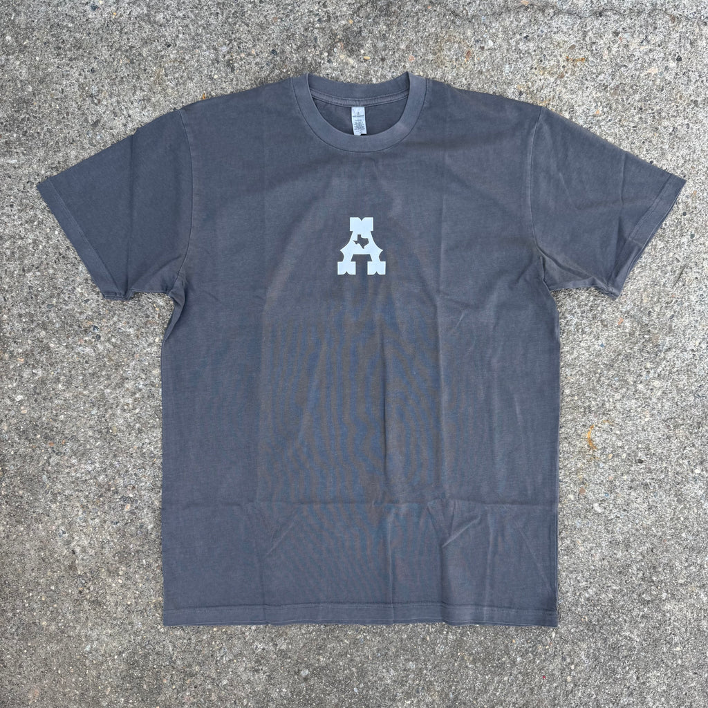 Classic "A" T-Shirt - Washed Black