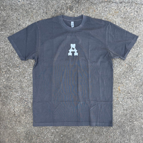 Classic "A" T-Shirt - Washed Black