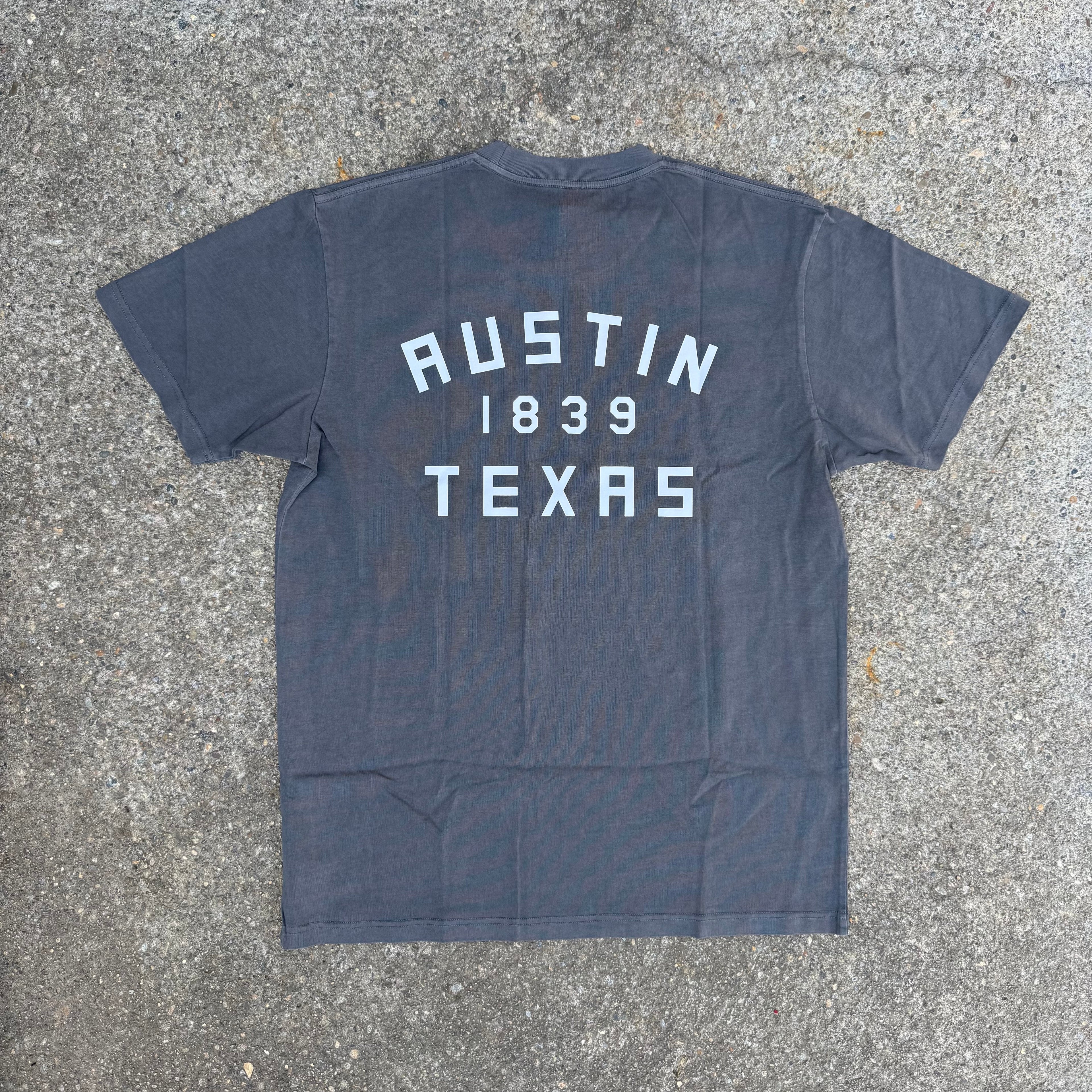 Classic "A" T-Shirt - Washed Black